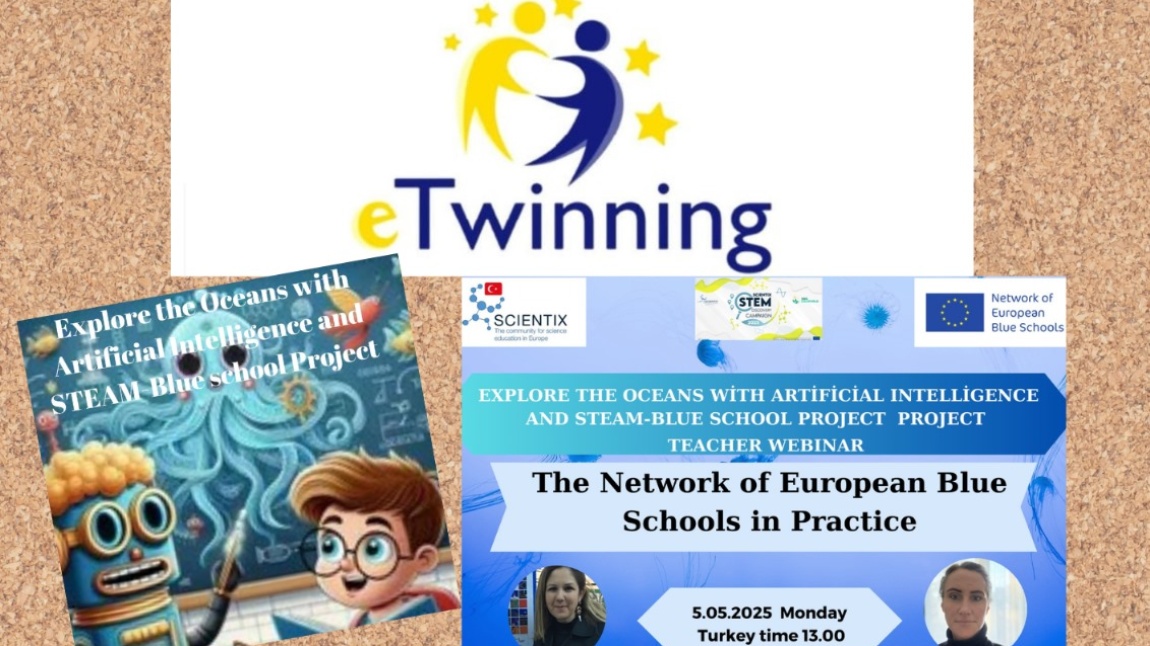 Explore the Oceans with Artifical İntelligence STEAM Blue school projesi